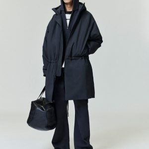 Tech Nylon Hooded Parka