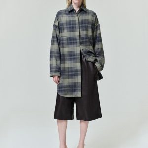 Womens Flannel Relaxed Shirt