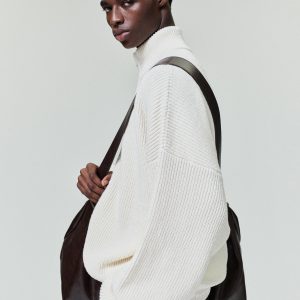 Zip-Up Sweater Long Sleeve