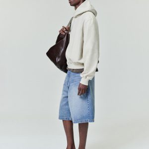 Denim Utility Shorts