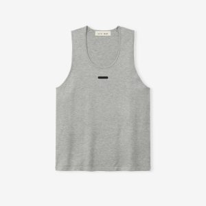 Womens Classic Rib Knit Tank