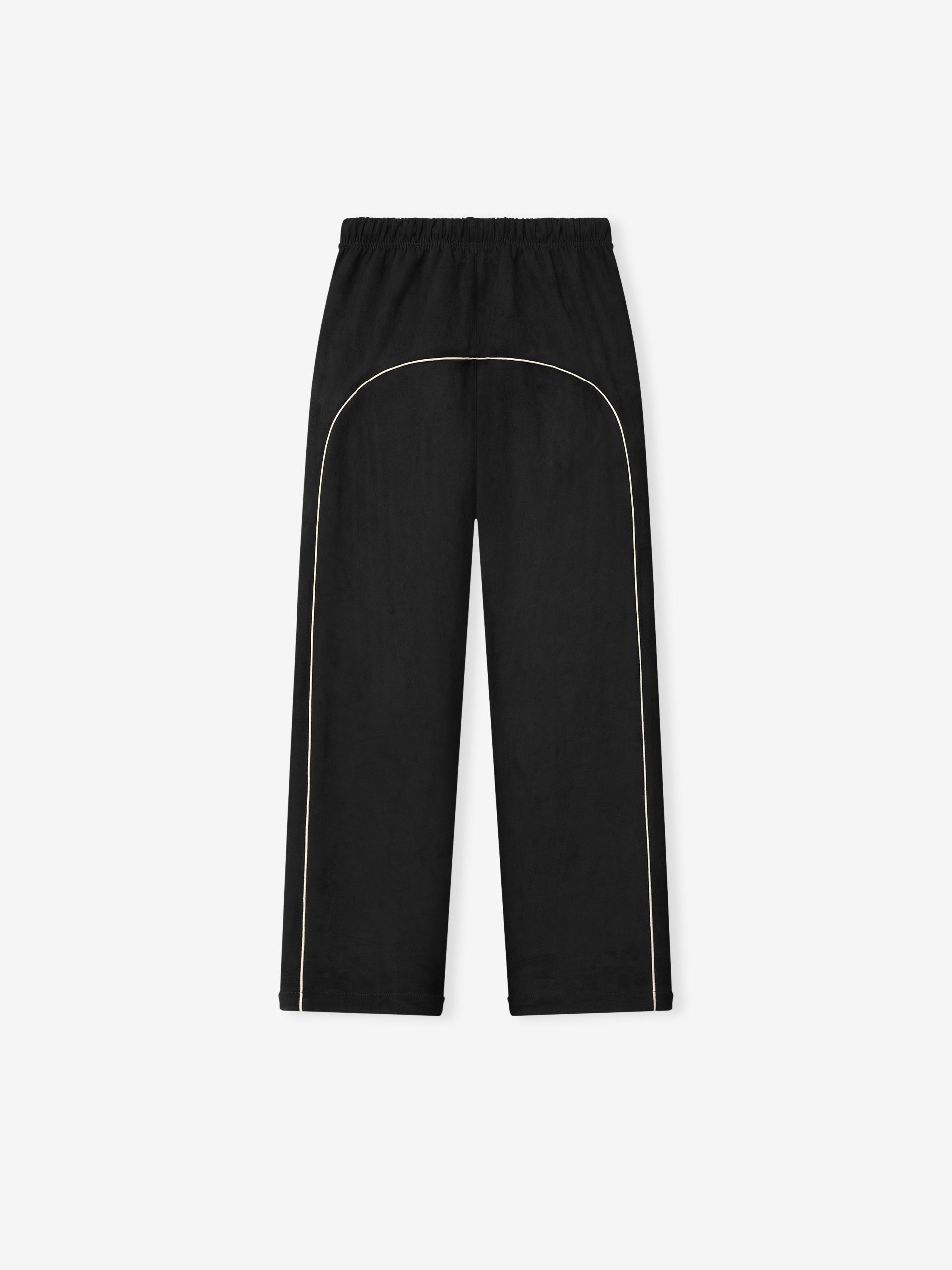 Womens Suede Fleece Signature Relaxed Pant - Image 3