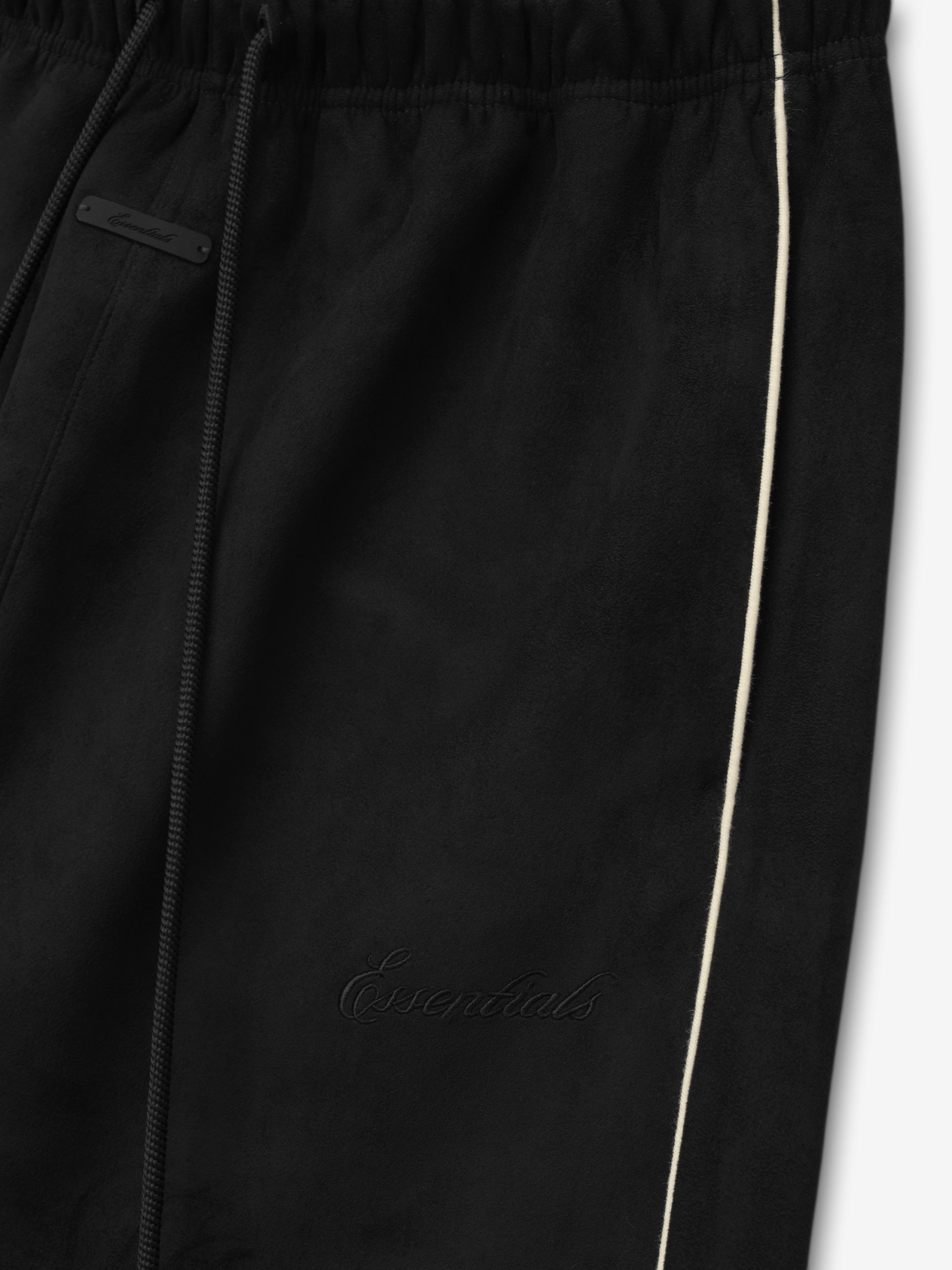 Womens Suede Fleece Signature Relaxed Pant - Image 4