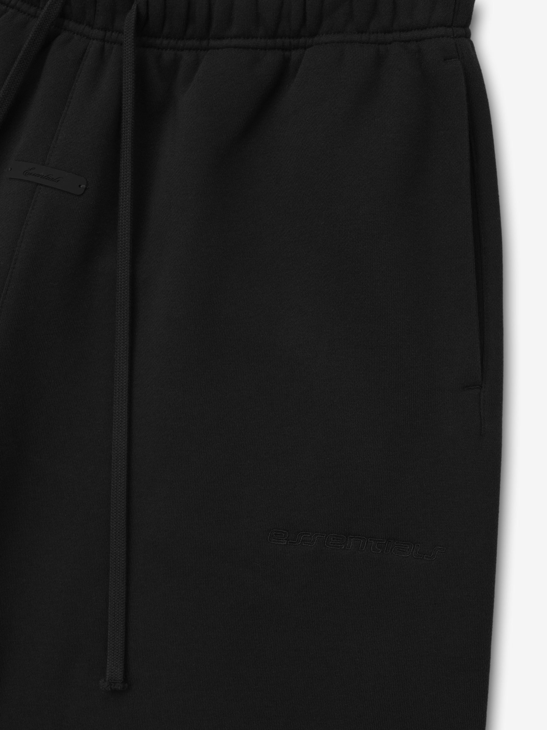Suede Fleece Signature Relaxed Sweatshort - Image 3