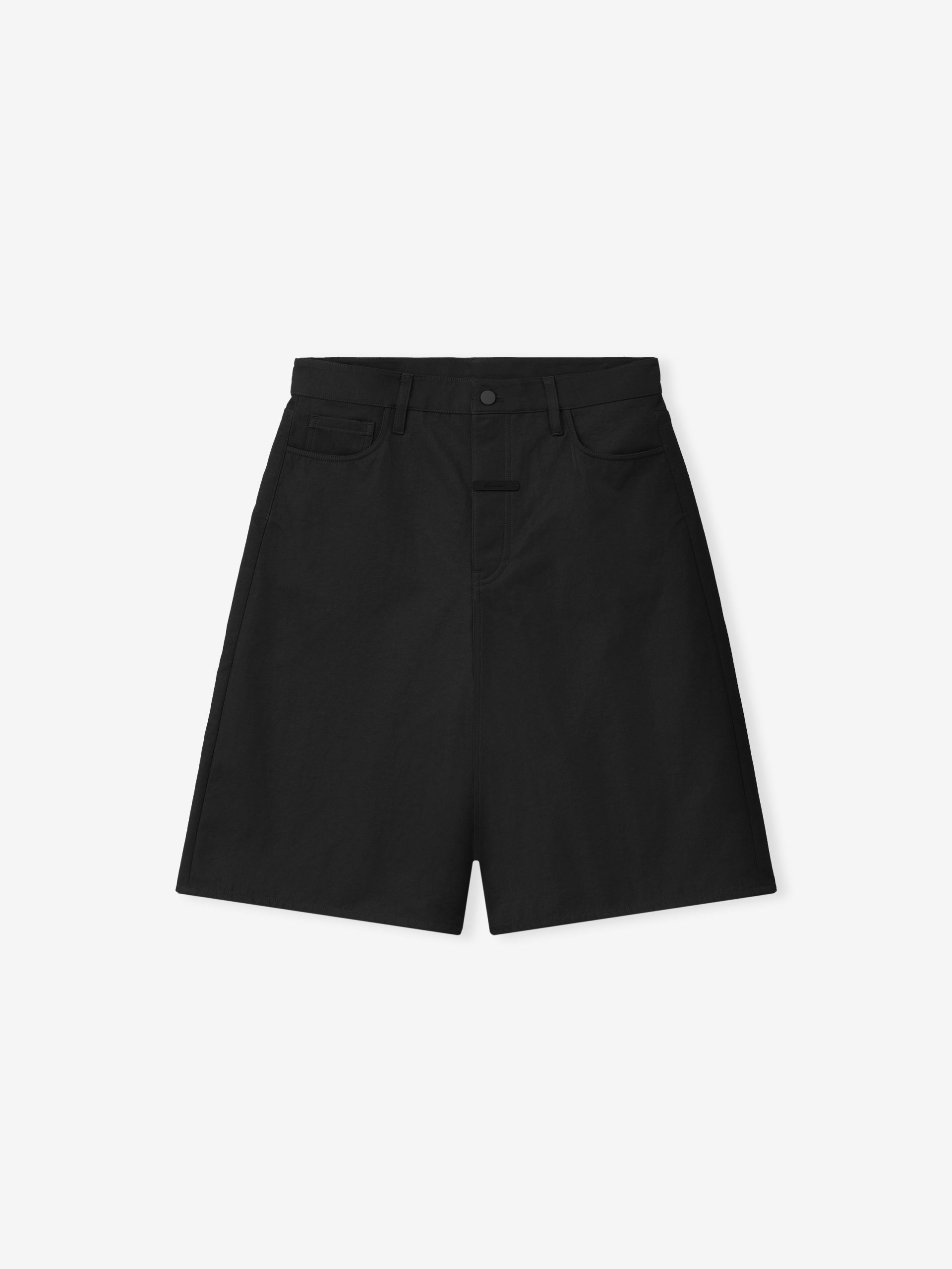 Textured Nylon 5 Pocket Short