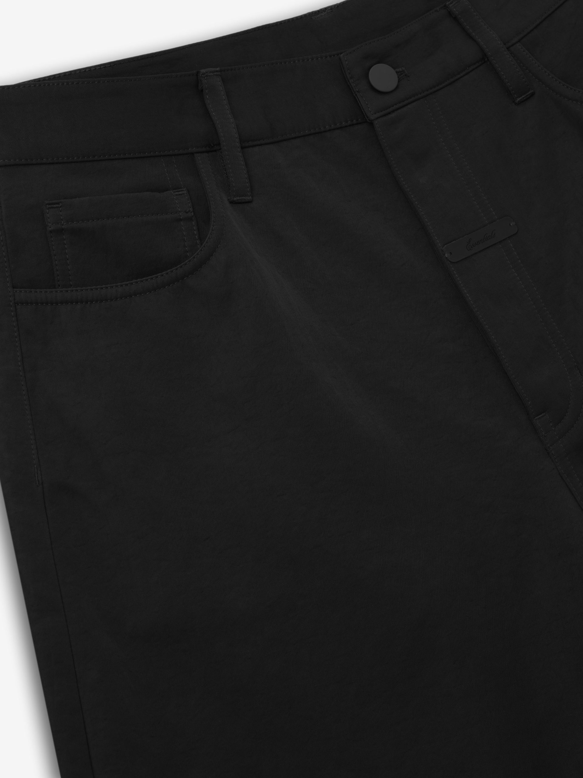 Textured Nylon 5 Pocket Short - Image 3