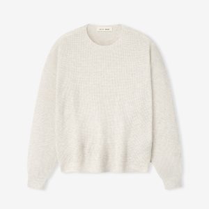 Signature Waffle 90s Crewneck Sweater