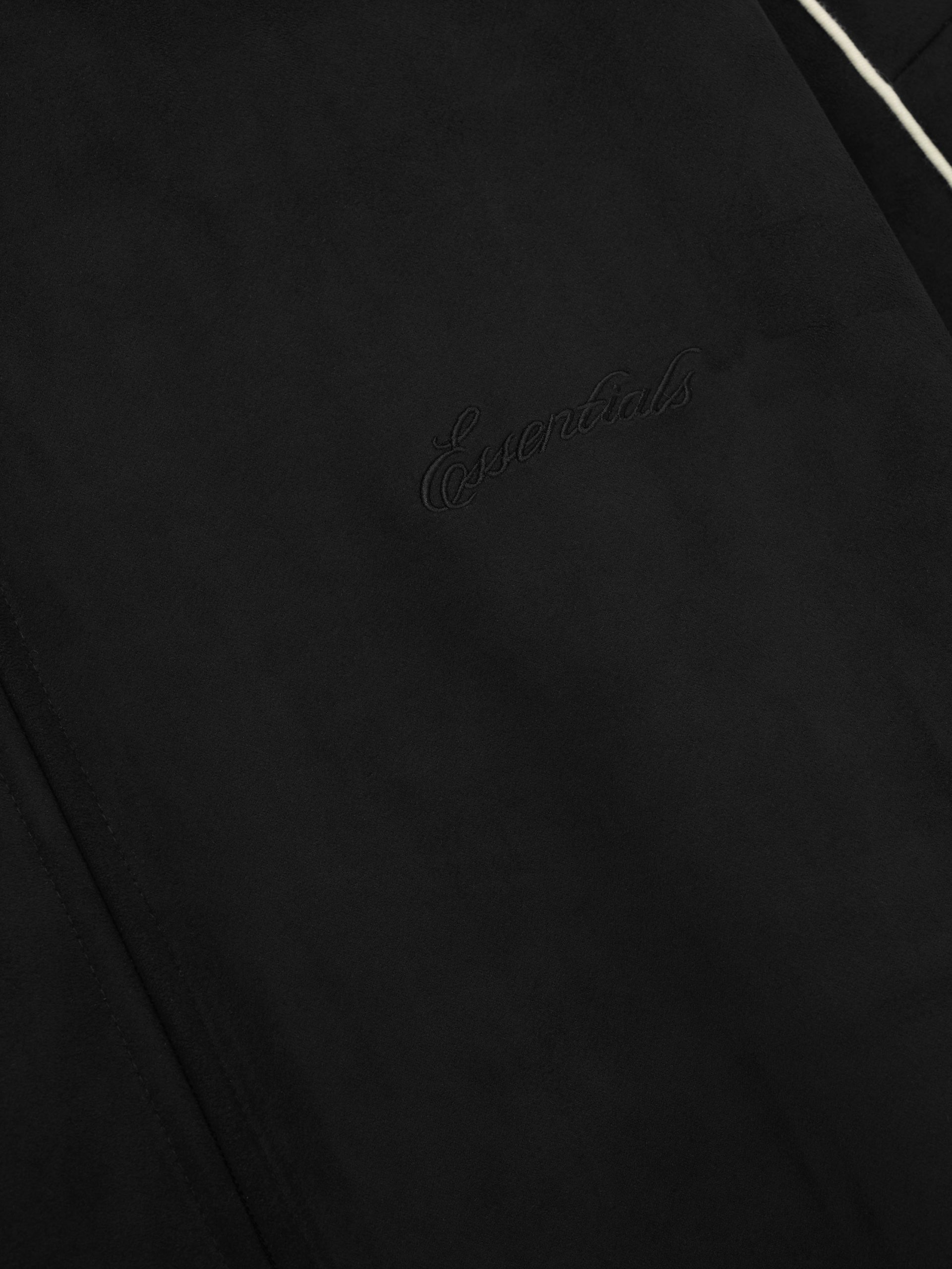 Suede Fleece Signature Modern Track Jacket - Image 3