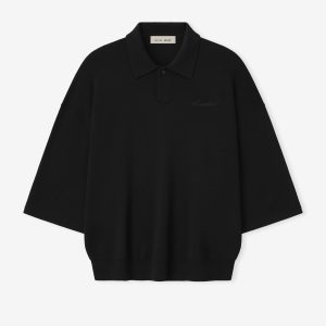 Signature 3/4 Sleeve 90s Knit Polo