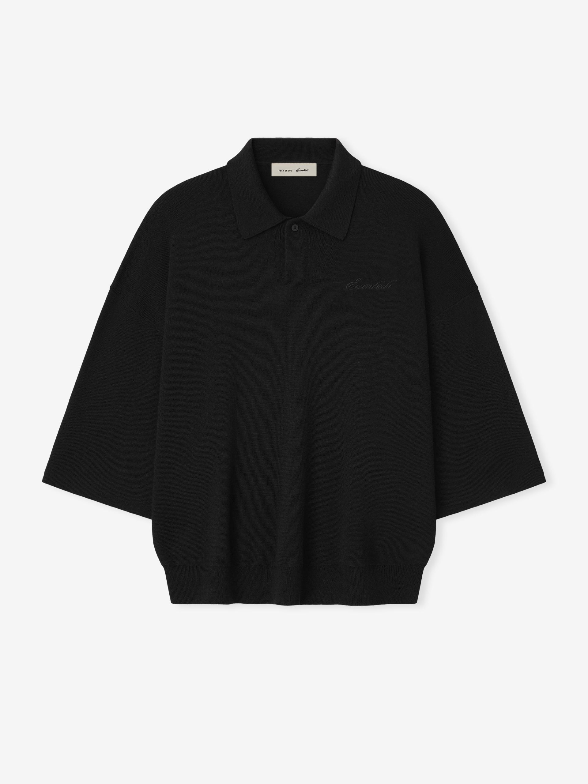Signature 3/4 Sleeve 90s Knit Polo