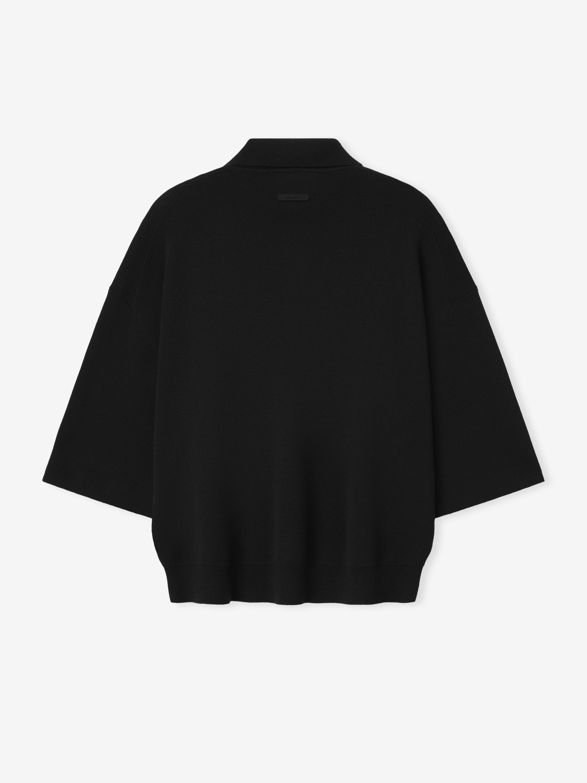 Signature 3/4 Sleeve 90s Knit Polo - Image 2