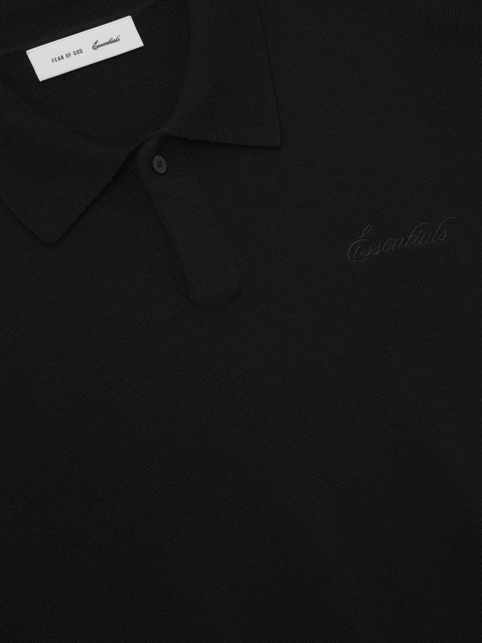 Signature 3/4 Sleeve 90s Knit Polo - Image 3