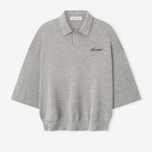 Signature 3/4 Sleeve 90s Knit Polo