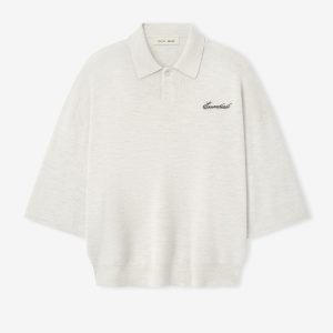 Signature 3/4 Sleeve 90s Knit Polo