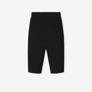 Womens Rib Knit Bike Short