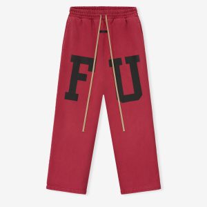Wide Leg FU Sweatpant