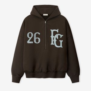 Baseball Club Half Zip Hoodie