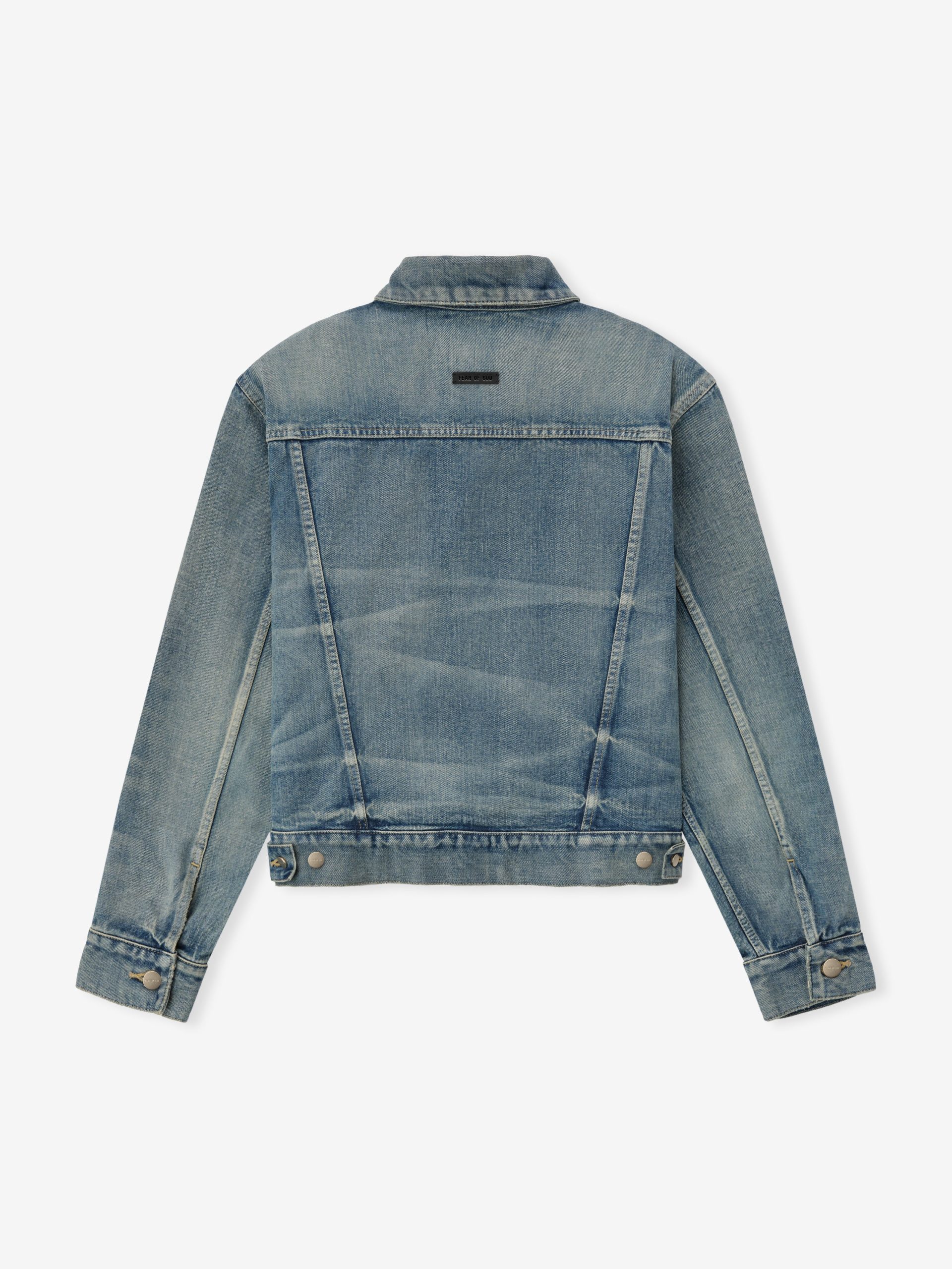 Japanese Selvedge Classic Trucker Jacket - Image 5