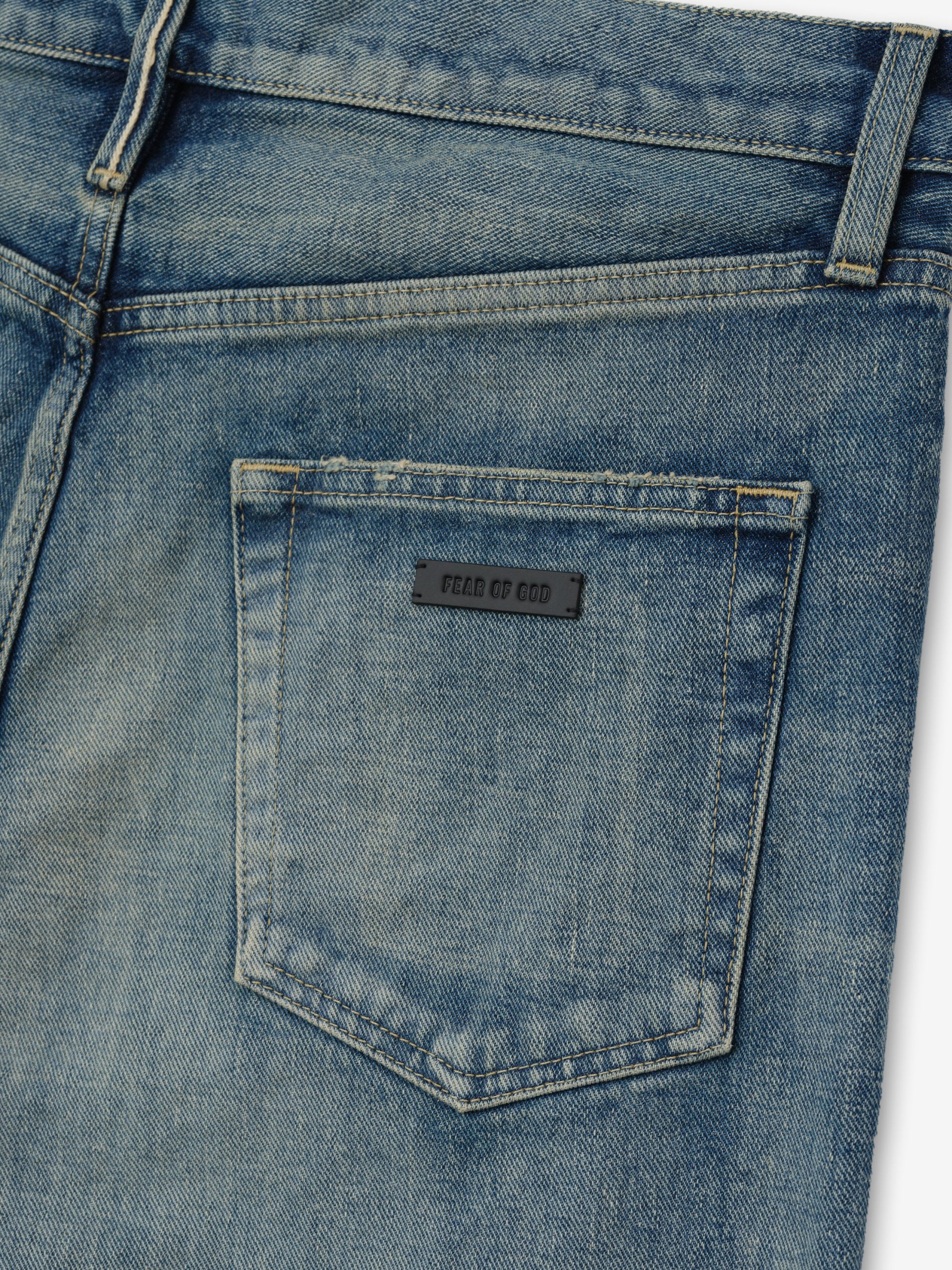 Japanese Selvedge Denim Straight 5 Pocket - Image 6