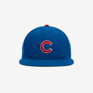 Chicago Cubs Wool Retro Crown 59FIFTY Fitted Cap