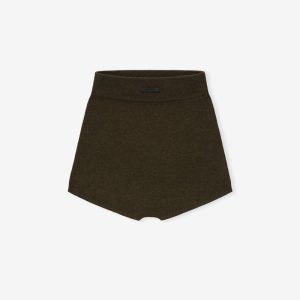 Womens Rib Knit Boy Short