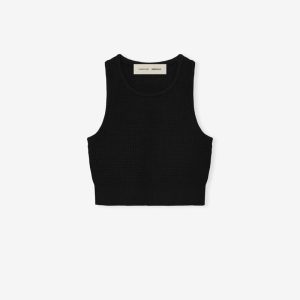 Womens Waffle Knit Sport Tank