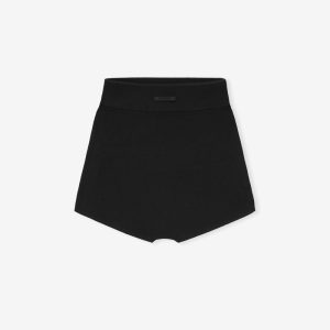 Womens Rib Knit Boy Short